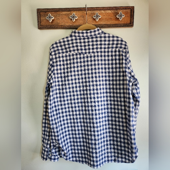 Womens LRL Buttondown Gingham Shirt - Picture 3 of 6